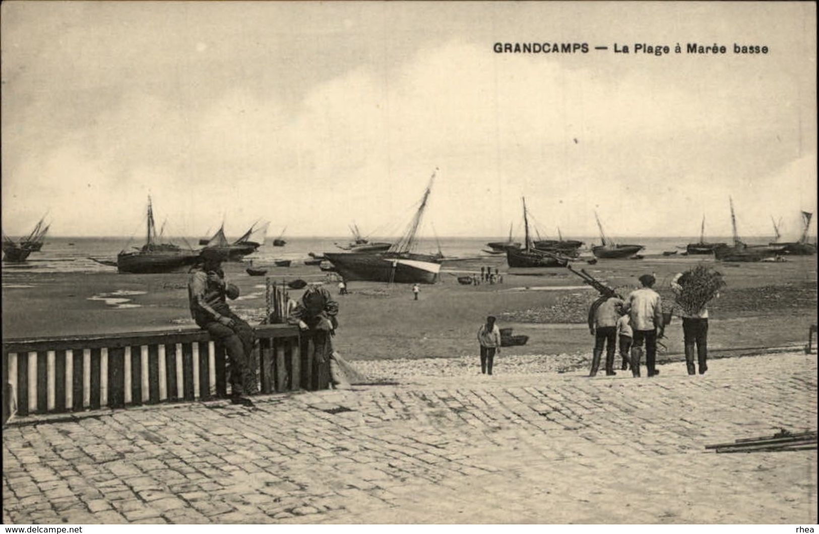 14 - GRANDCAMP - Pecheurs - Bateaux - Barque - Autres & Non Classés