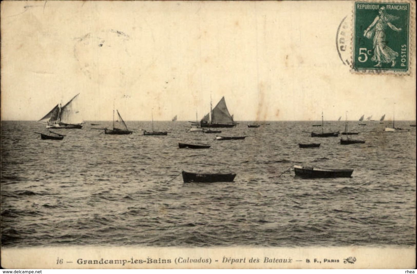 14 - GRANDCAMP - Bateaux - Voilier - Autres & Non Classés