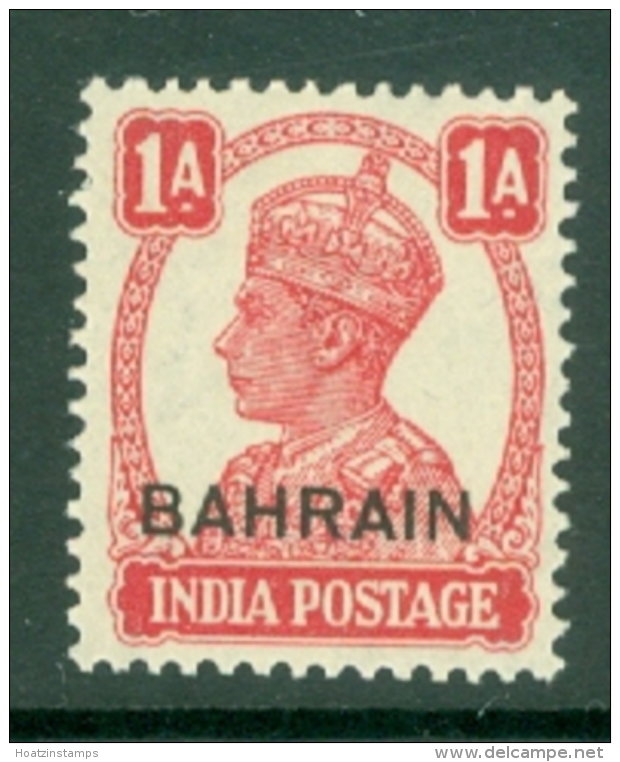 Bahrain: 1942/45   KGVI     SG41     1a    MH - Bahrein (...-1965)