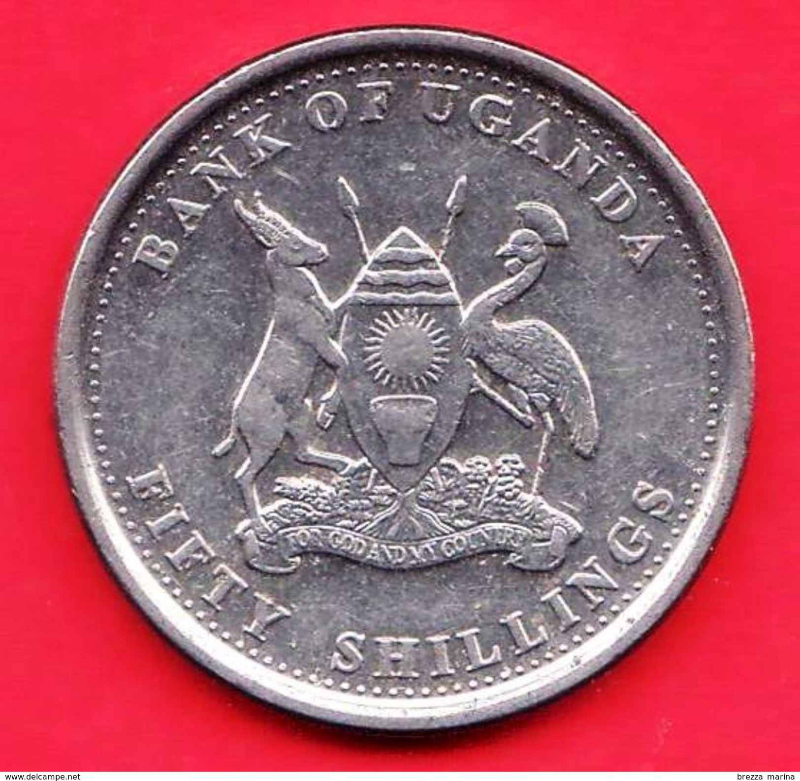 UGANDA - 2012 - Moneta Circolata - Animali - 50 Shillings - Uganda