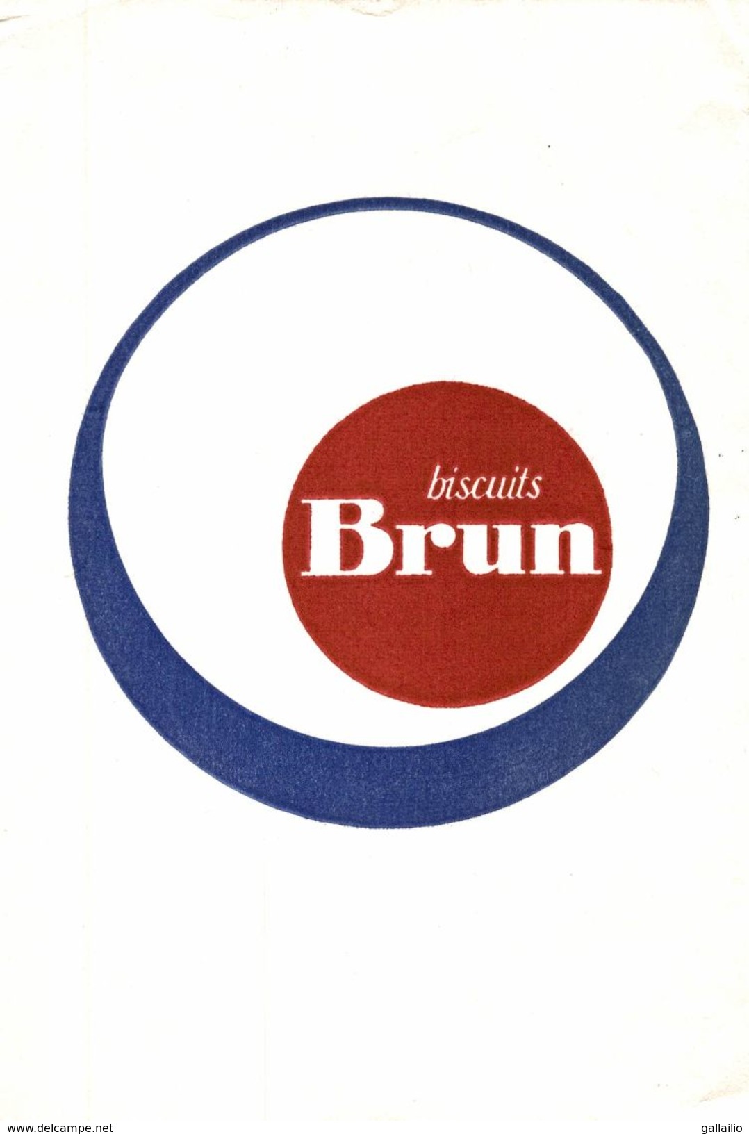 BUVARD BISCUIT BRUN - Sucreries & Gâteaux