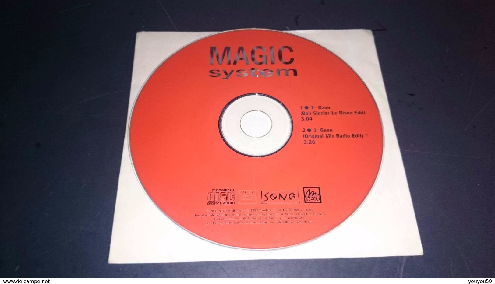 CD - Chanson - Musique - Single MAGIC SYSTEM - 1 Er Gaou - 2 Titres - Rap & Hip Hop