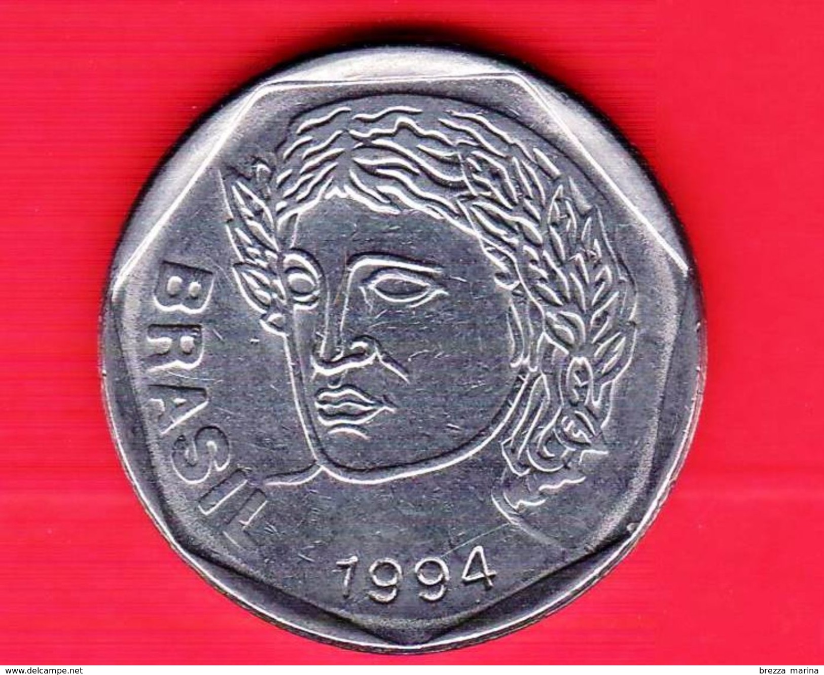 BRASILE - 1994 - Moneta Circolata - 25 Centavos - Brasile