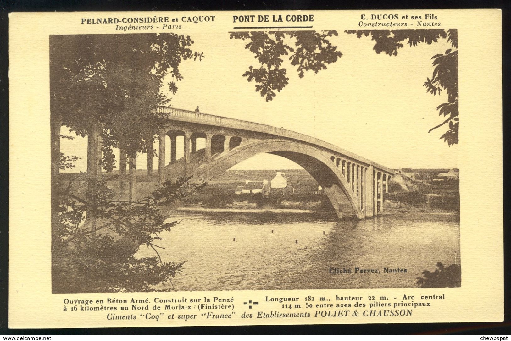 Le Pont De La Corde - Pelnard Considère Caquot - Ducos - Poliet & Chausson - Morlaix