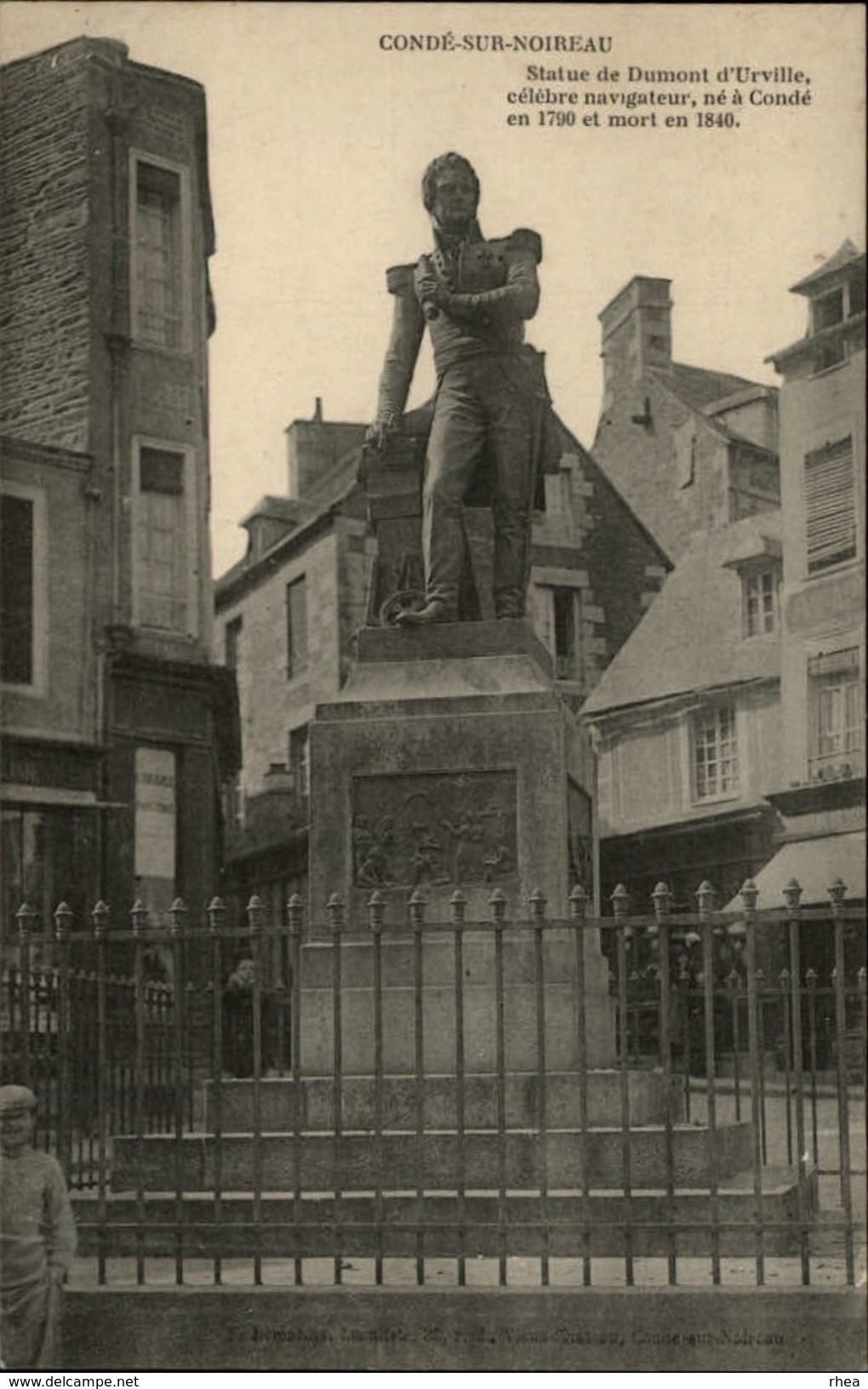 14 - CONDE-SUR-NOIREAU - Statue - Autres & Non Classés