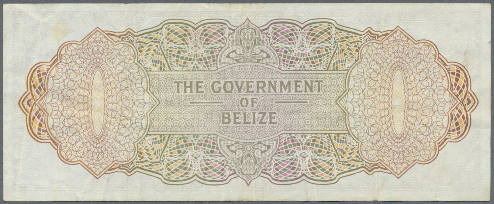 00290 Belize: Belize: 20 Dollars 1976, P.37c With Several Folds And Minor Spots, Still Nice Original Shape And Bright Co - Belize