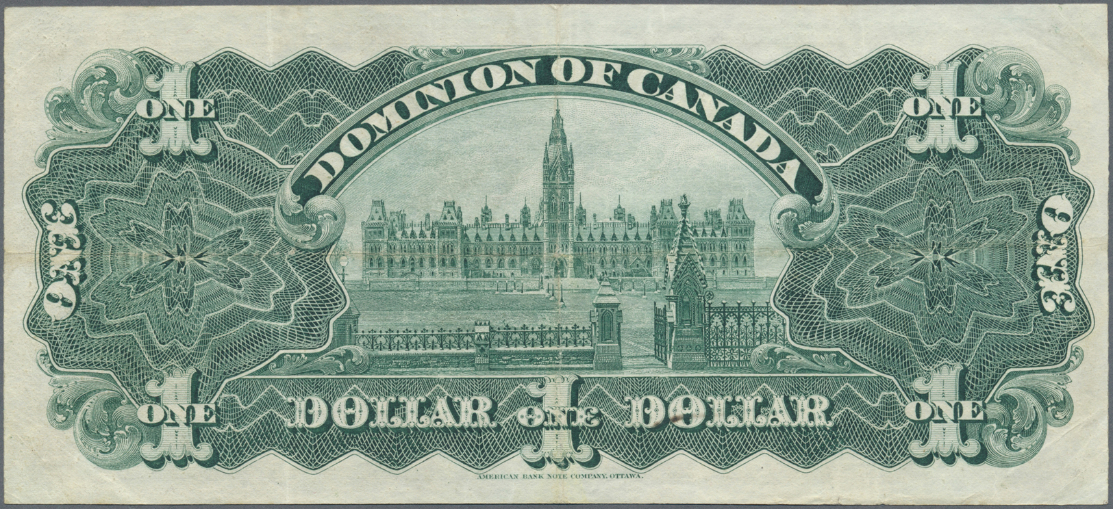 00468 Canada: 1 Dollar 1898 Series B P. 24 In Exceptional Condition, Vertically And Horizontally Folded But No Holes Or - Canada