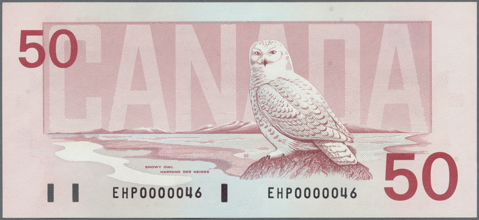 00478 Canada: Set With 7 Banknotes 2 X 5 Dollars 1986 With Serial ANA0000046 And ENA 0000046, 10 Dollars 1989 With Seria - Canada