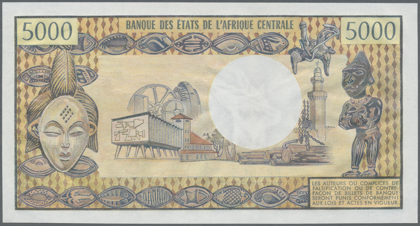 00583 Congo / Kongo: 5000 Francs ND P. 4c In Condition: UNC. - Unclassified