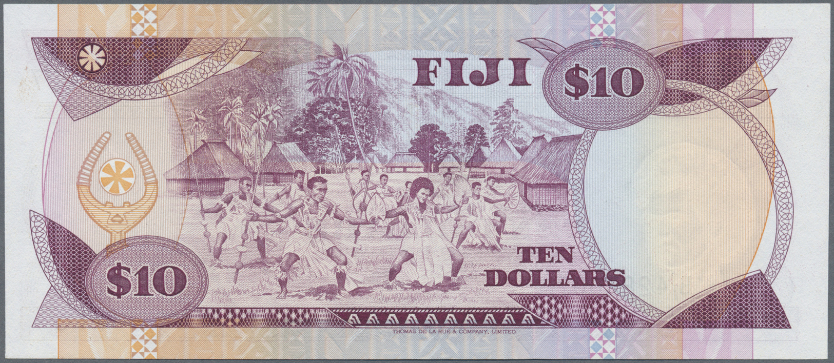 00775 Fiji: 10 Dollars ND P. 79 In Condition: UNC. - Fiji