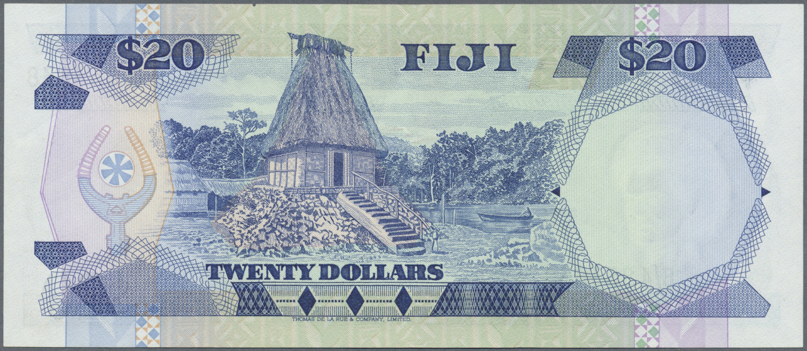 00784 Fiji: 20 Dollars ND P. 85 In Condition: XF. - Fiji