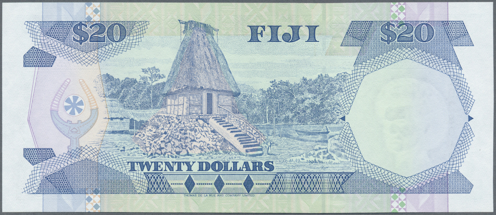 00786 Fiji: 20 Dollars ND P. 95 In Condition: UNC. - Fiji