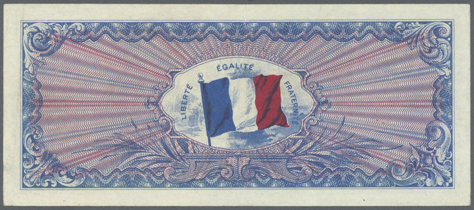 00809 France / Frankreich: 500 Francs 1944 Allied Forces, P.119, Nice Looking Note With Some Folds At Center, Left And R - Other & Unclassified