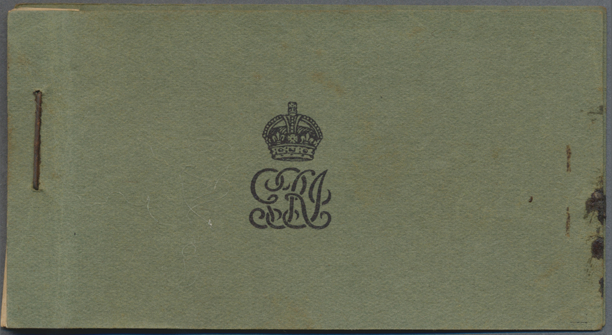 01086 India / Indien: Empty Booklet Of Government Of India 1 Rupee ND P. 14 Notes, All Notes Removed, Counterfoils Still - India