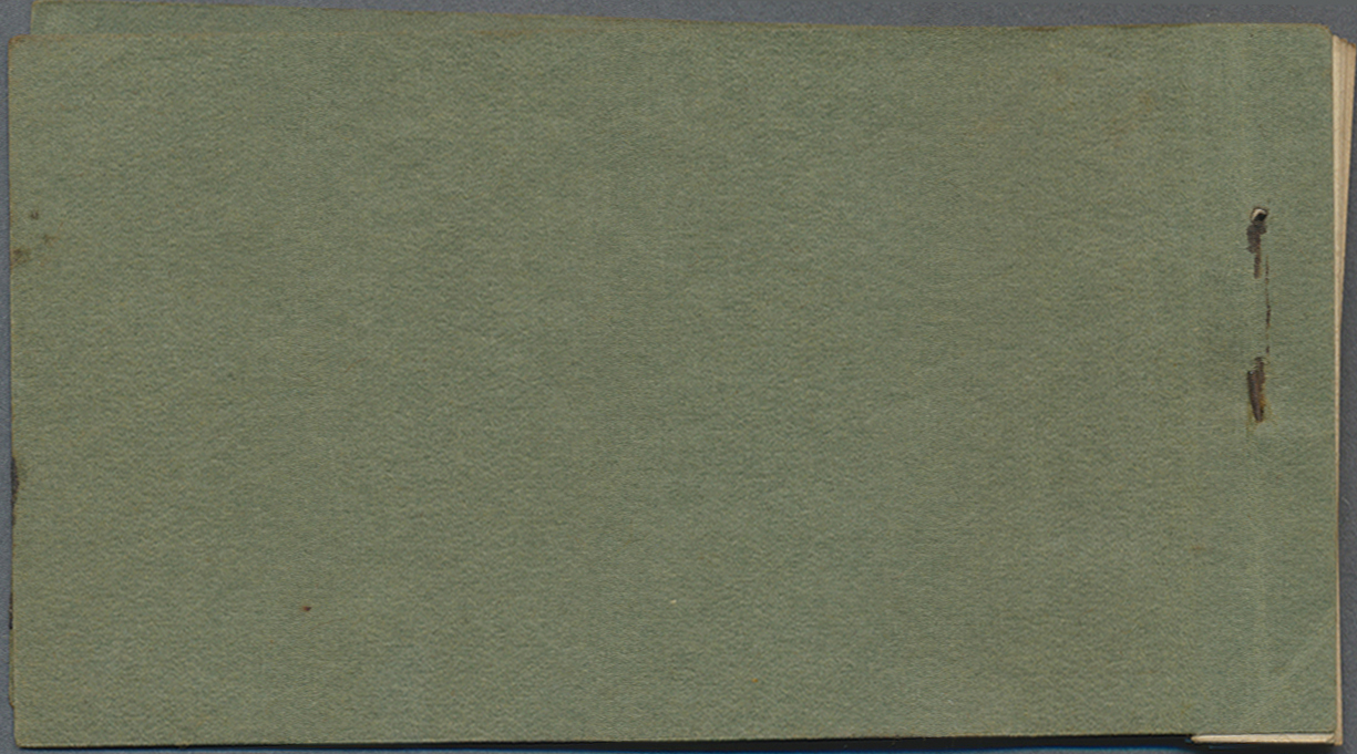 01086 India / Indien: Empty Booklet Of Government Of India 1 Rupee ND P. 14 Notes, All Notes Removed, Counterfoils Still - India