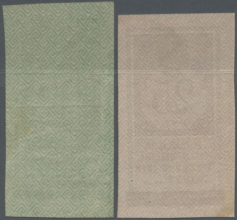 02162 Russia / Russland: State Currency Notes 1922, Pair With 25 And 50 Rubles, P.150, 151. Both Notes With Slightly Yel - Russia