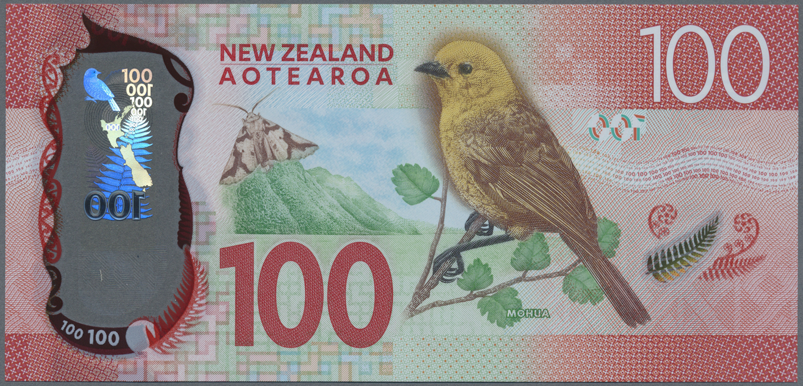01846 New Zealand / Neuseeland: Set Of Two Polymer 100 Dollar Notes, P. 189 And 195, Both In Condition. UNC. (2 Pcs) - New Zealand