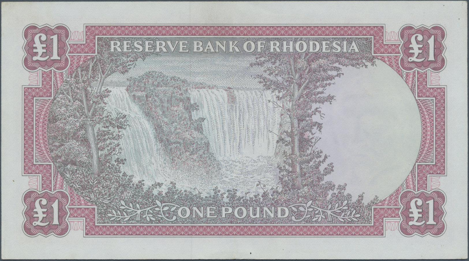 02035 Rhodesia / Rhodesien: 1 Pound 1966 P. 28a In Condition: PMG Graded 50 AUNC EPQ. - Rhodesia
