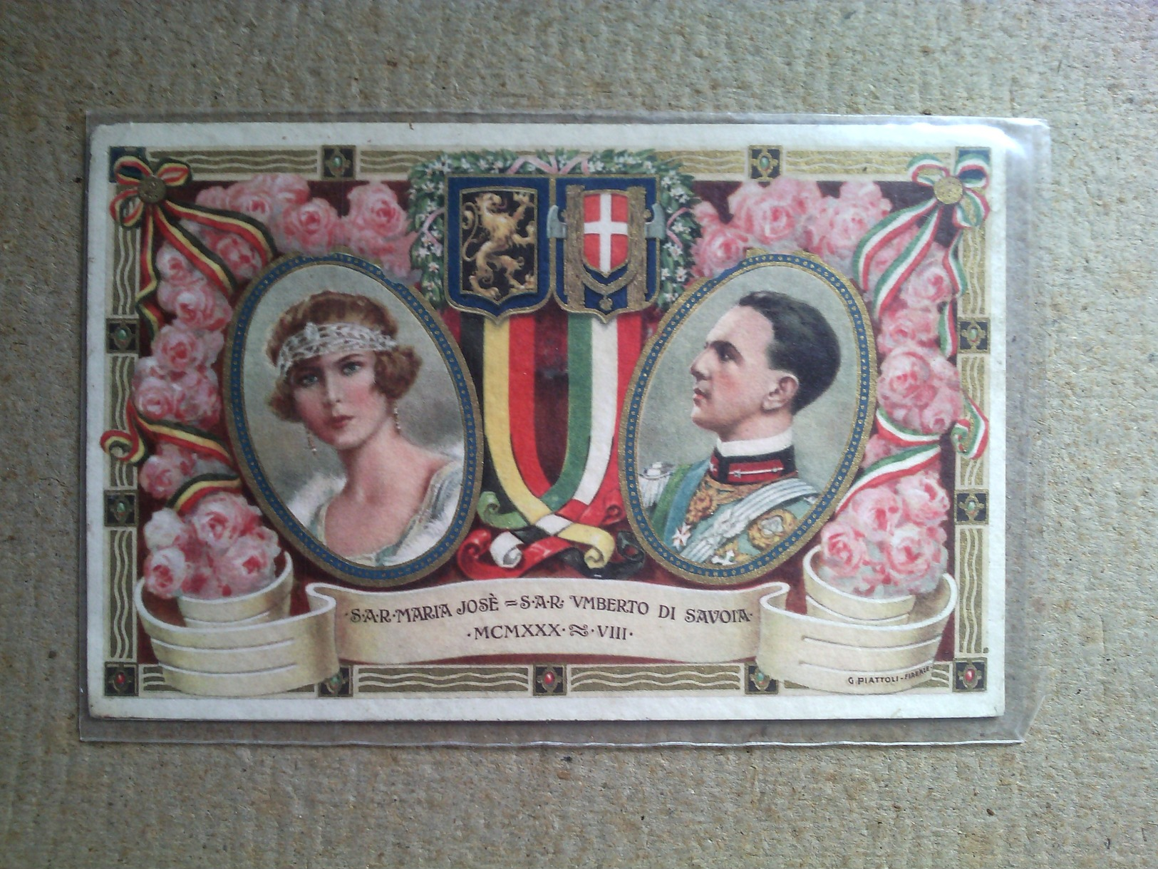 Cartolina D'epoca - Familles Royales