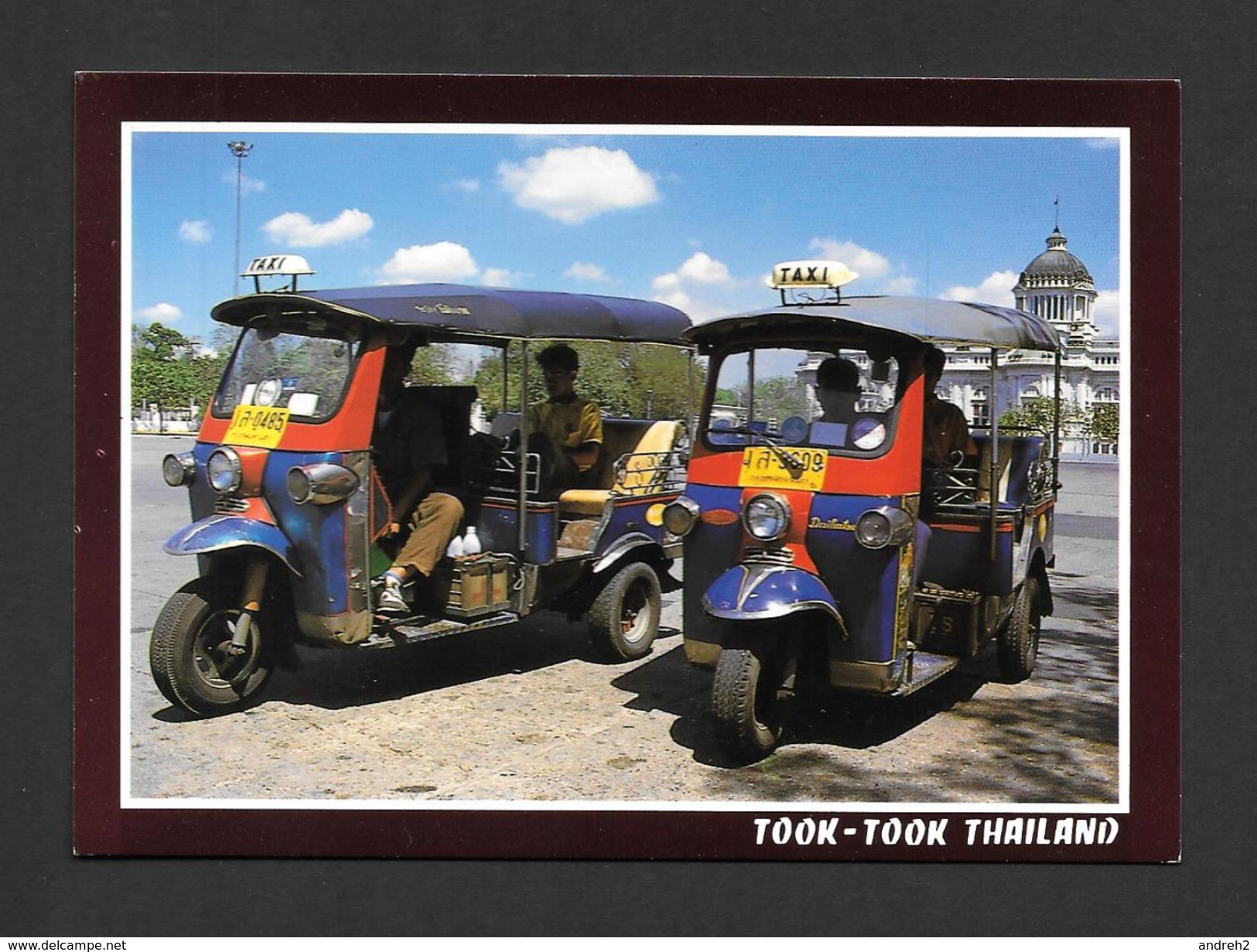 THAILAND Bangkok: TUK-TUK MOTO TAXI TOOK TOOK - THREE WHEELS VEHICLE IN THAILAND - Thaïlande