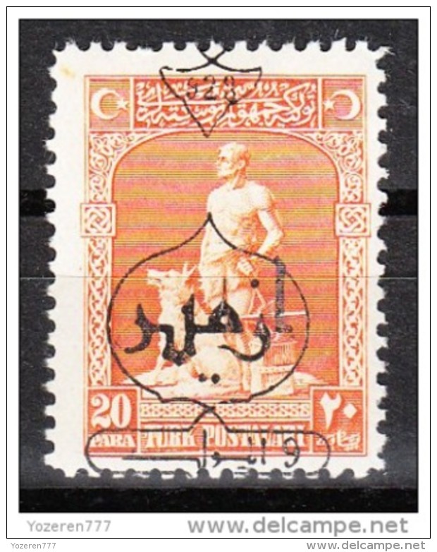 (0869 ERR) 1928 TURKEY OVERPRINTED COMMEMORATIVE STAMPS FOR SMYRNA SECOND EXHIBITION STAMPS MNH**  MAJOR ERROR !!! - Ungebraucht