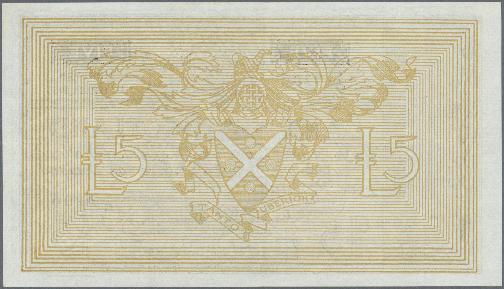 02847 Scotland / Schottland: Bank Of Scotland 5 Pounds 1955 P. 99b, Very Light Vertical Folds, Pressed, In Condition: VF - Autres & Non Classés