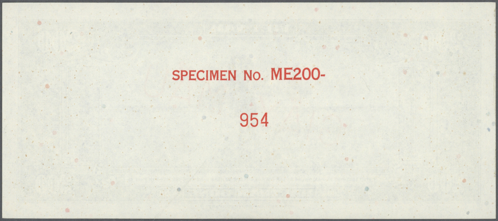 02967 South Vietnam / Süd Vietnam: large set of 11 separately printed front and back side proofs (total 22 proofs font &