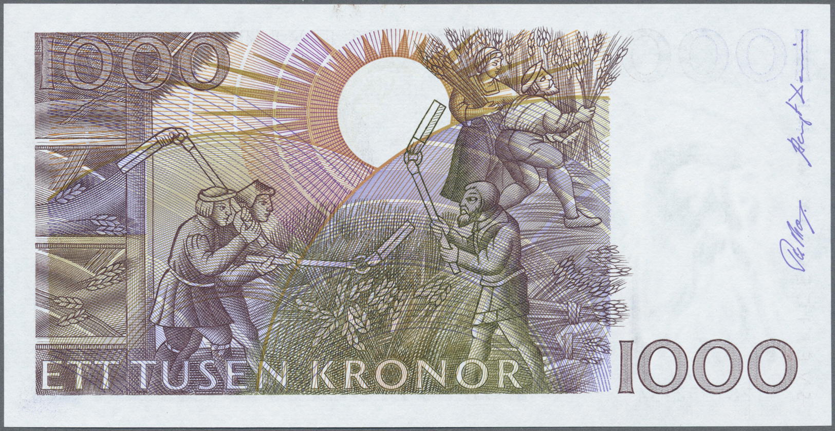 03060 Sweden / Schweden: 1000 Kronor ND P. 60 In Condition: UNC. - Suède