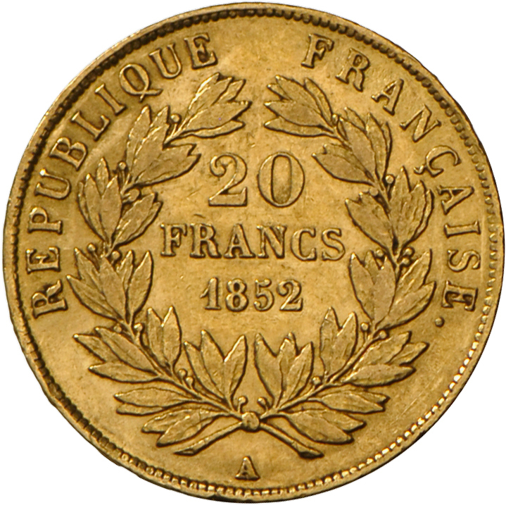 05683 Frankreich - Anlagegold: Lot 14 X 20 Franc 1852 - 1866 (KM 774/781/801), Gold 900/1000; 6,45g. Sehr Schön. - Autres & Non Classés