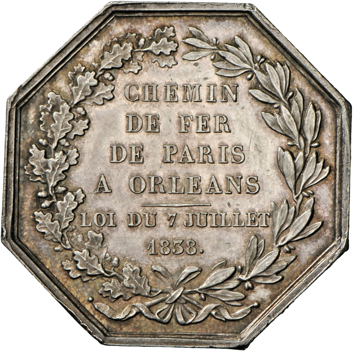 05686 Frankreich: Lot 8 Silber-Token/Medaillen; U. A. Token 1732 (Duvivier) / Otonale Silbermedaille 1818 (Barré) Allgem - Autres & Non Classés