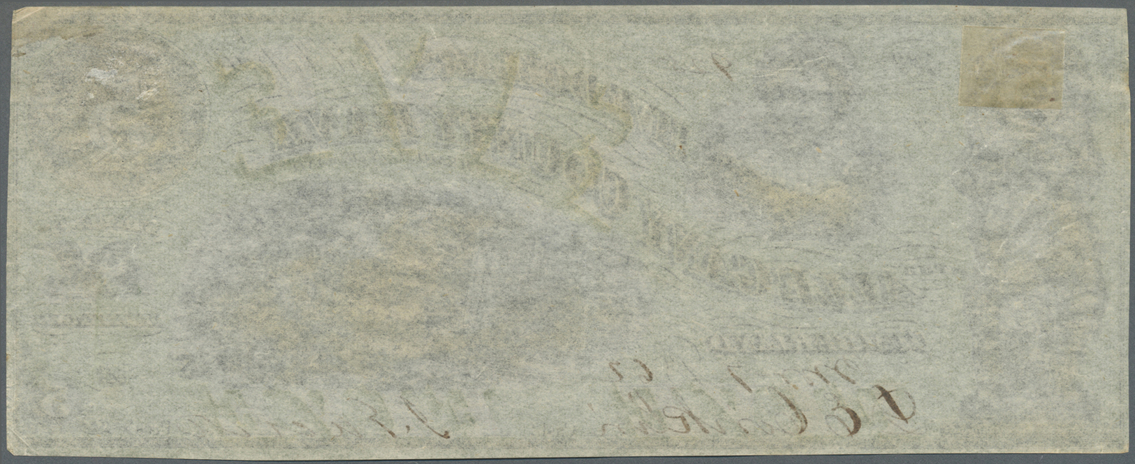 03430 United States Of America: Maryland, Allegany County Bank 5 Dollars 1862, P.NL, Soft Vertical Bend At Center, Some - Autres & Non Classés