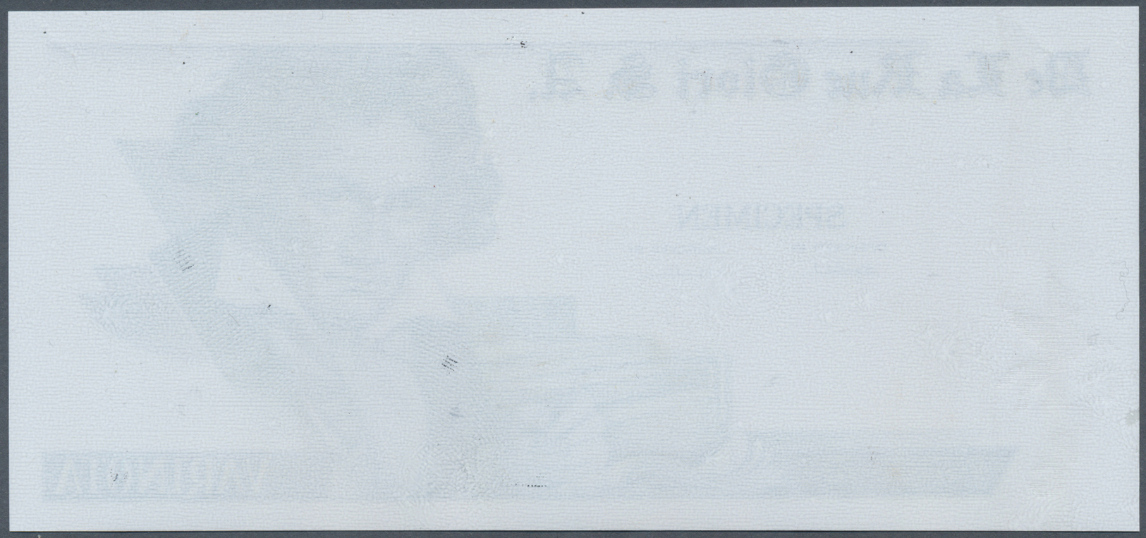 03535 Testbanknoten: Switzerland: Polymer Test Note Printed By DE LA RUE GIORI S.A., Intaglio With Portrait Beethoven, U - Specimen