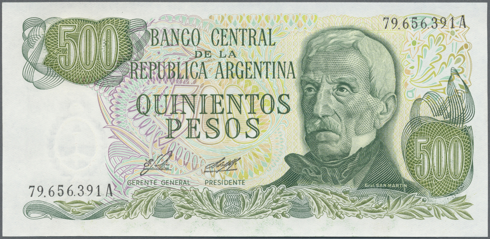 03603 Argentina / Argentinien: 1976/1991 (ca.), Ex Pick 301-2711, Quantity Lot With 616 Banknotes In Good To Mixed Quali - Argentine