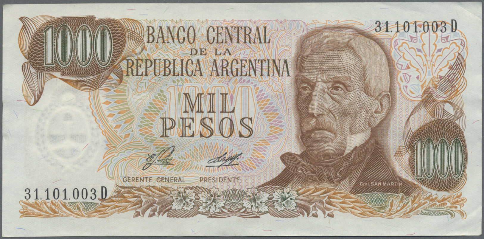 03603 Argentina / Argentinien: 1976/1991 (ca.), Ex Pick 301-2711, Quantity Lot With 616 Banknotes In Good To Mixed Quali - Argentine