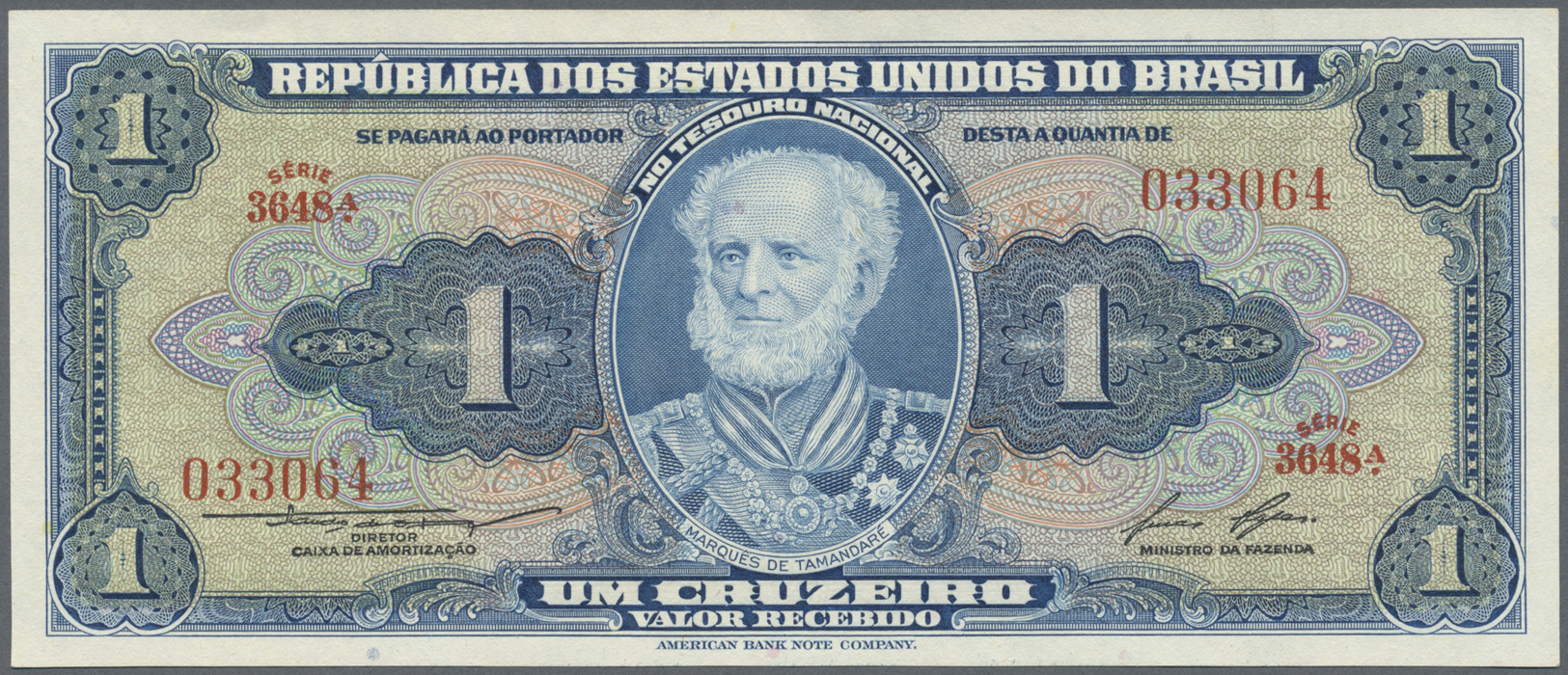 03624 Brazil / Brasilien: 1953/1981 (ca.), Ex Pick 150-205, Quantity Lot With 744 Banknotes In Good To Mixed Quality, So - Brasile