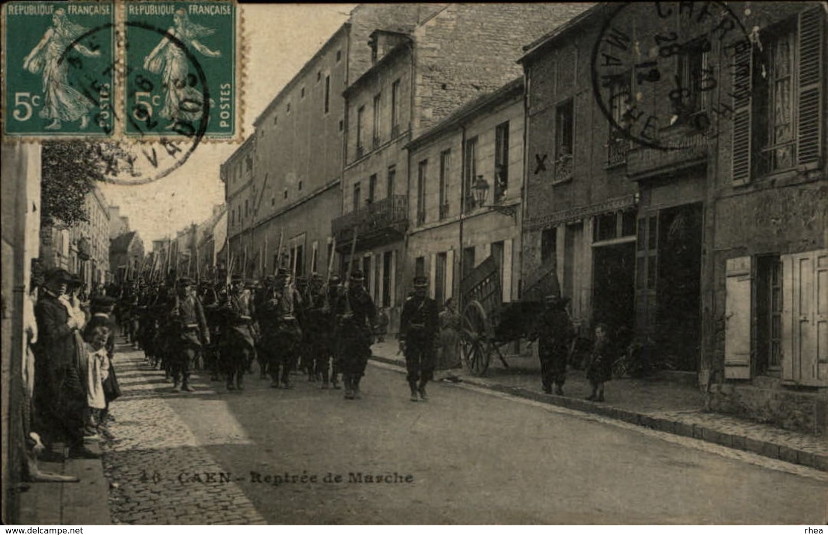 14 - CAEN - Militaires - Caen