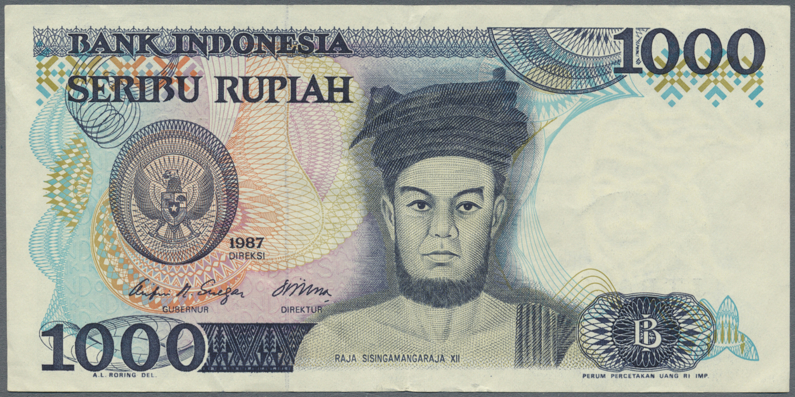 03676 Indonesia / Indonesien: 1954/2009 (ca.), Ex Pick 72-141, Quantity Lot With 1470 Banknotes In Good To Mixed Quality - Indonesia
