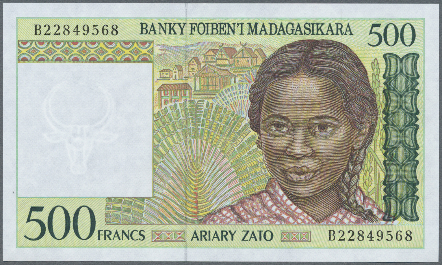 03692 Madagascar: 1994/2008 (ca.), Ex Pick 75-NEW, Quantity Lot With 127 Banknotes In Good To Mixed Quality, Sorted And - Madagascar