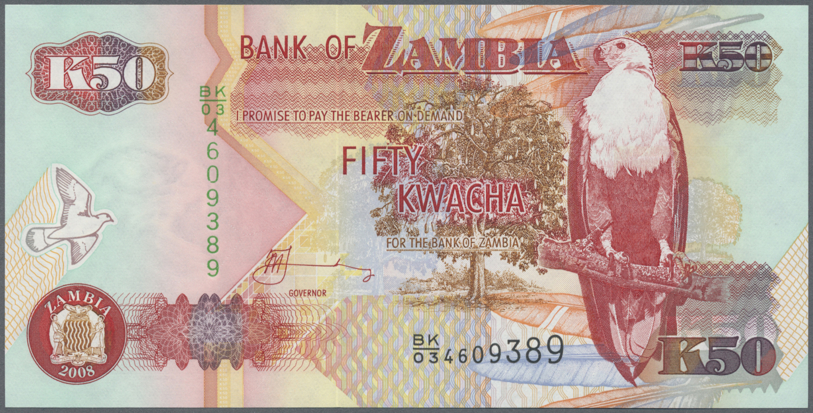 03764 Zambia / Sambia: 1986/1992 (ca.), Ex Pick 28-38, Quantity Lot With 330 Banknotes In Good To Mixed Quality, Sorted - Zambie