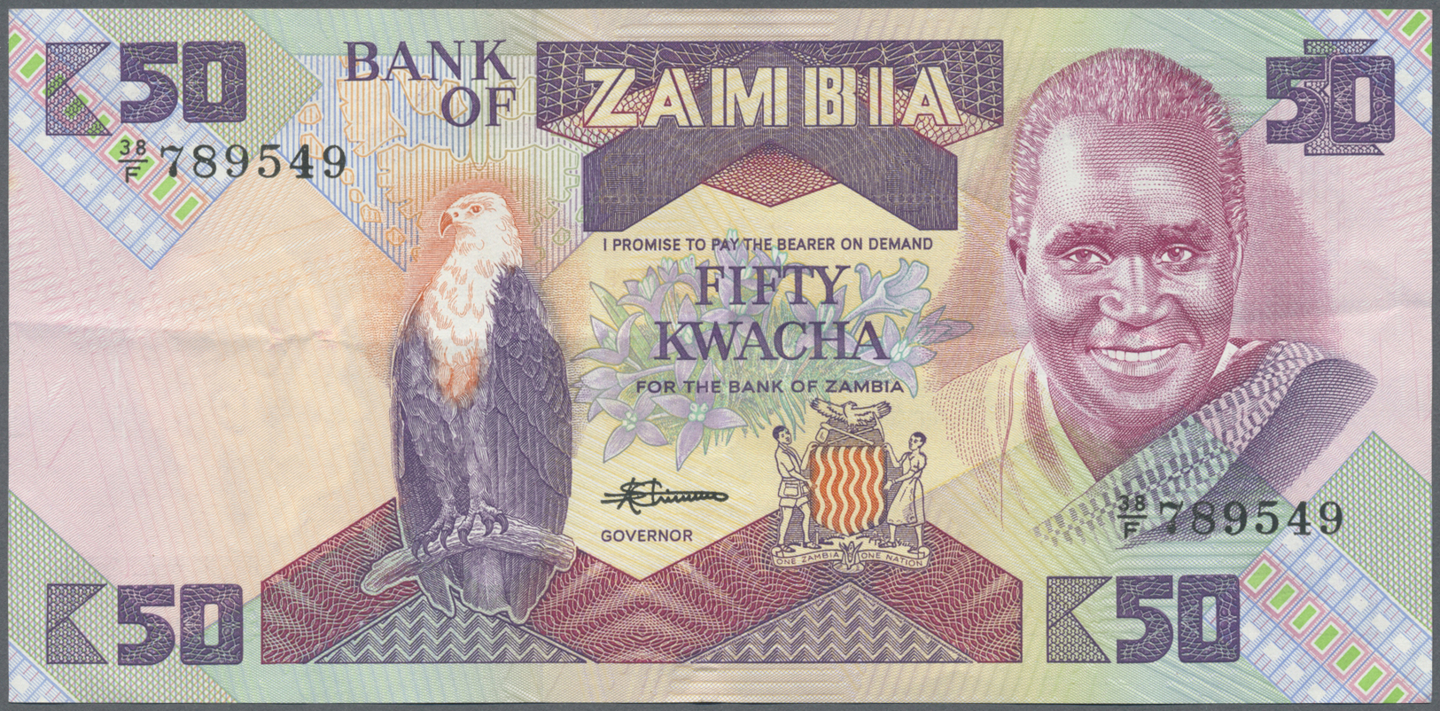 03764 Zambia / Sambia: 1986/1992 (ca.), Ex Pick 28-38, Quantity Lot With 330 Banknotes In Good To Mixed Quality, Sorted - Zambie