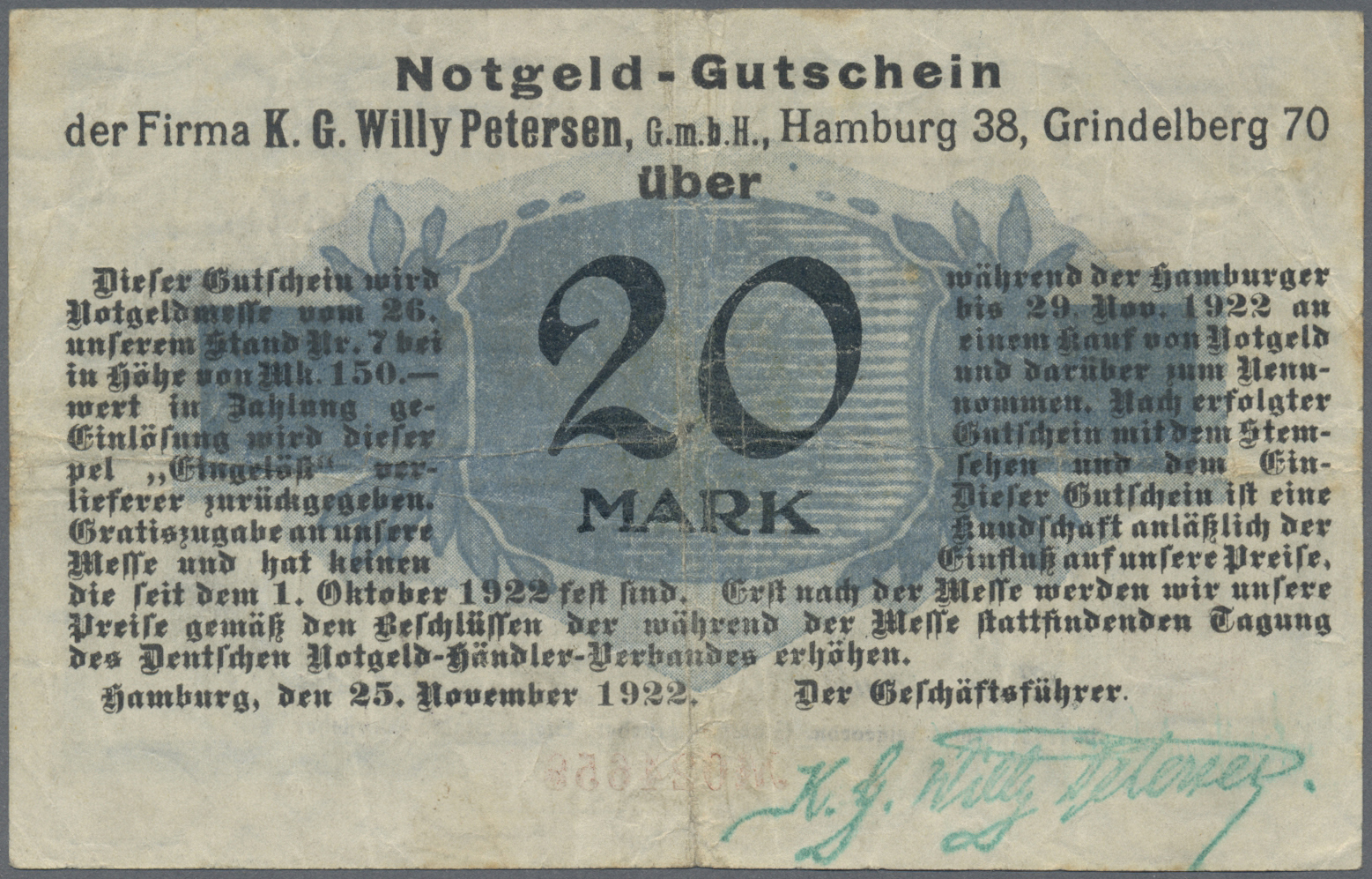 04531 Deutschland - Notgeld: Inflation 1922, Umfangreiche Und Dicht Besetzte Sammlung Von 1128 Scheinen In Fünf Alben En - Autres & Non Classés