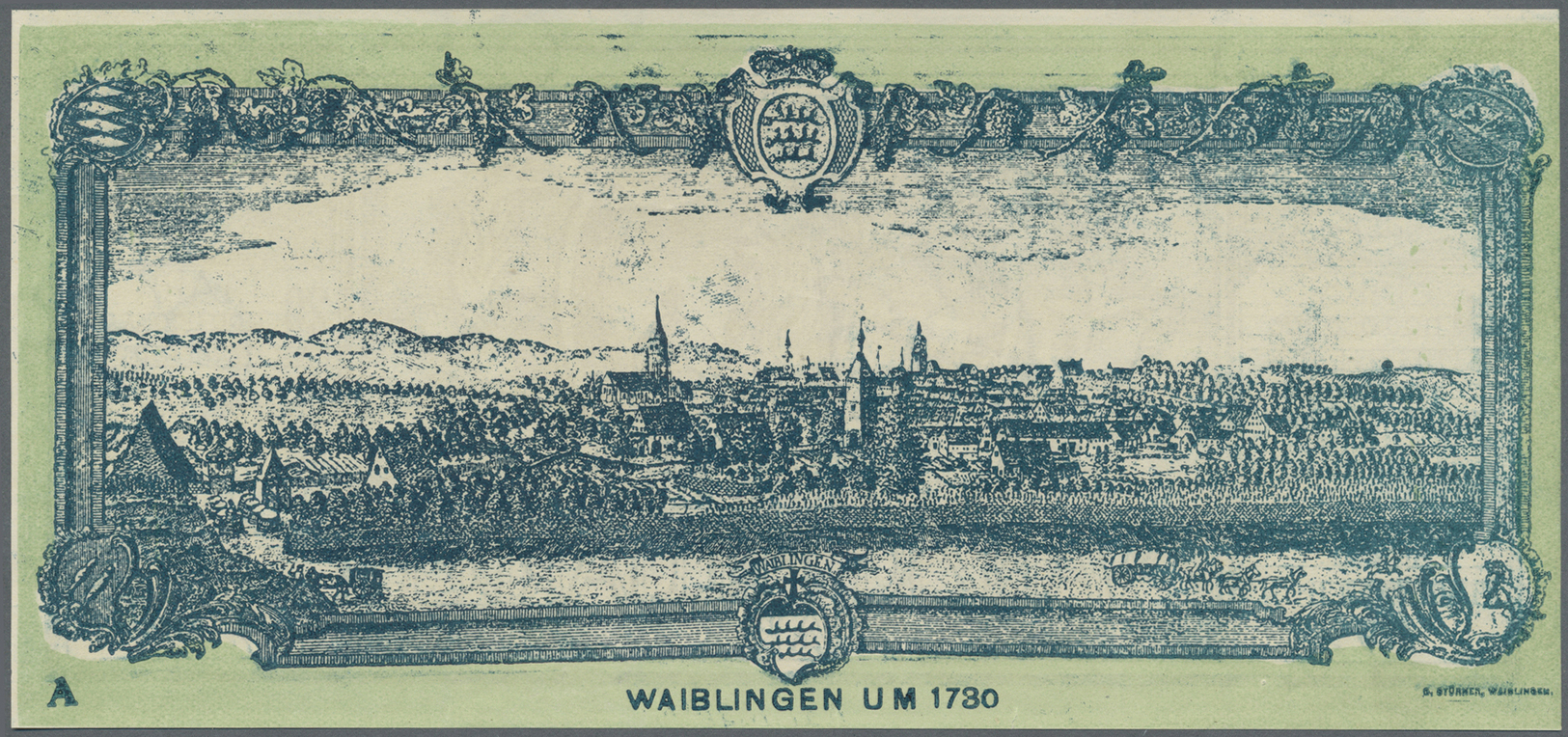 04606 Deutschland - Notgeld - Württemberg: Waiblingen, Stadtgemeinde, Sammlung Von 57 Scheinen Der Hochinflation Mit 7 X - [11] Emissions Locales