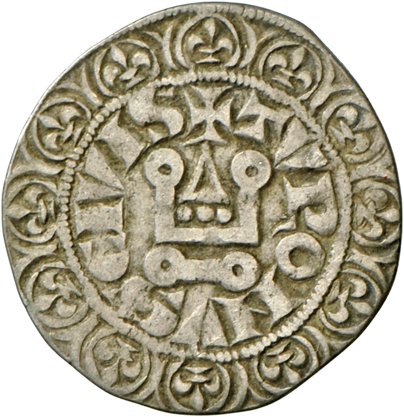 05084 Frankreich: Philipp III. 1270-1285: Lot 2 Stück; Gros Tournois; 3,76g U. 3,59 G, Fast Sehr Schön/sehr Schön. - Autres & Non Classés