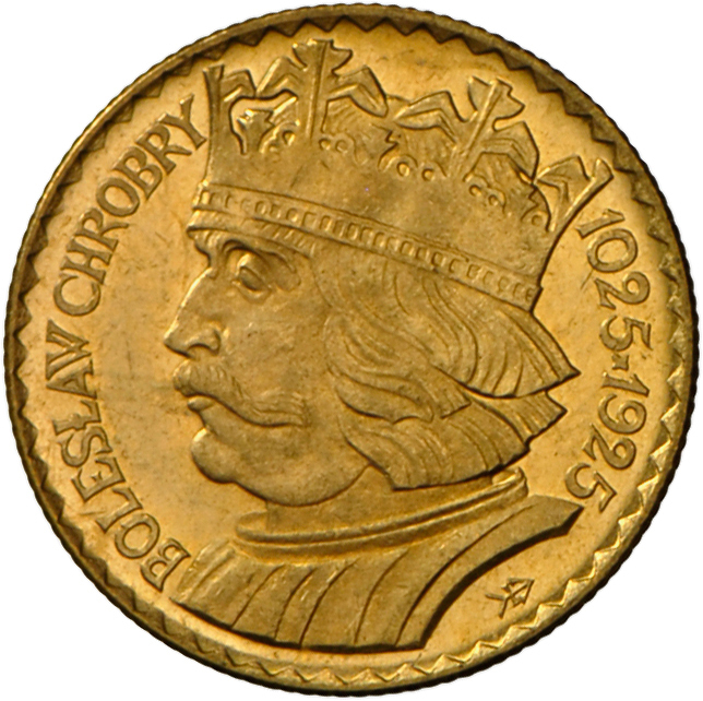 05150 Polen: Lot 2 Goldmünzen; 10 Zloty 1925 (3,23 G) + 20 Zloty 1925 (6,45 G), Gold 900/1000; 900 Jahre Königreich, Fri - Pologne