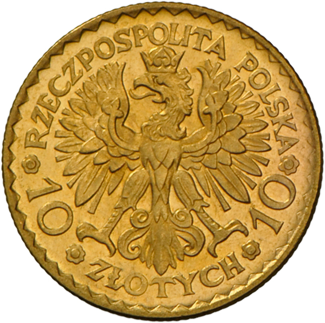 05150 Polen: Lot 2 Goldmünzen; 10 Zloty 1925 (3,23 G) + 20 Zloty 1925 (6,45 G), Gold 900/1000; 900 Jahre Königreich, Fri - Pologne