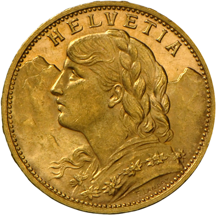 05195 Schweiz - Anlagegold: Lot 3 Stück; 3 X 20 Franken 1927 B, 1930 B, 1935 B, Gold, Vorzüglich. - Autres & Non Classés