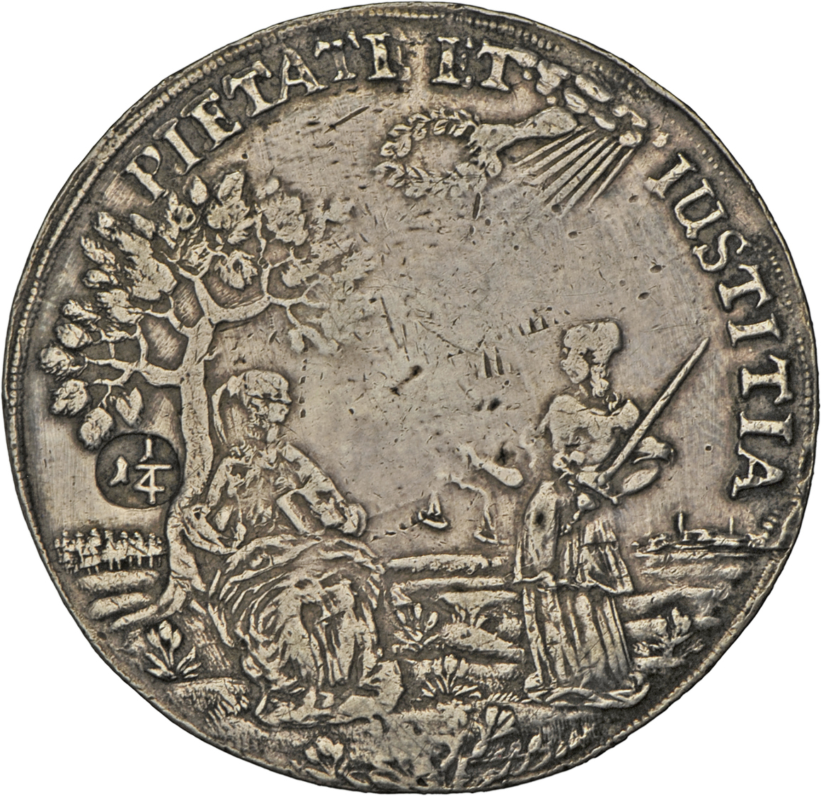 05235 Altdeutschland Und RDR Bis 1800: Braunschweig-Calenberg-Hannover, Georg Wilhelm 1648-1665: Löser Zu 1 1/4 Reichsta - Autres & Non Classés