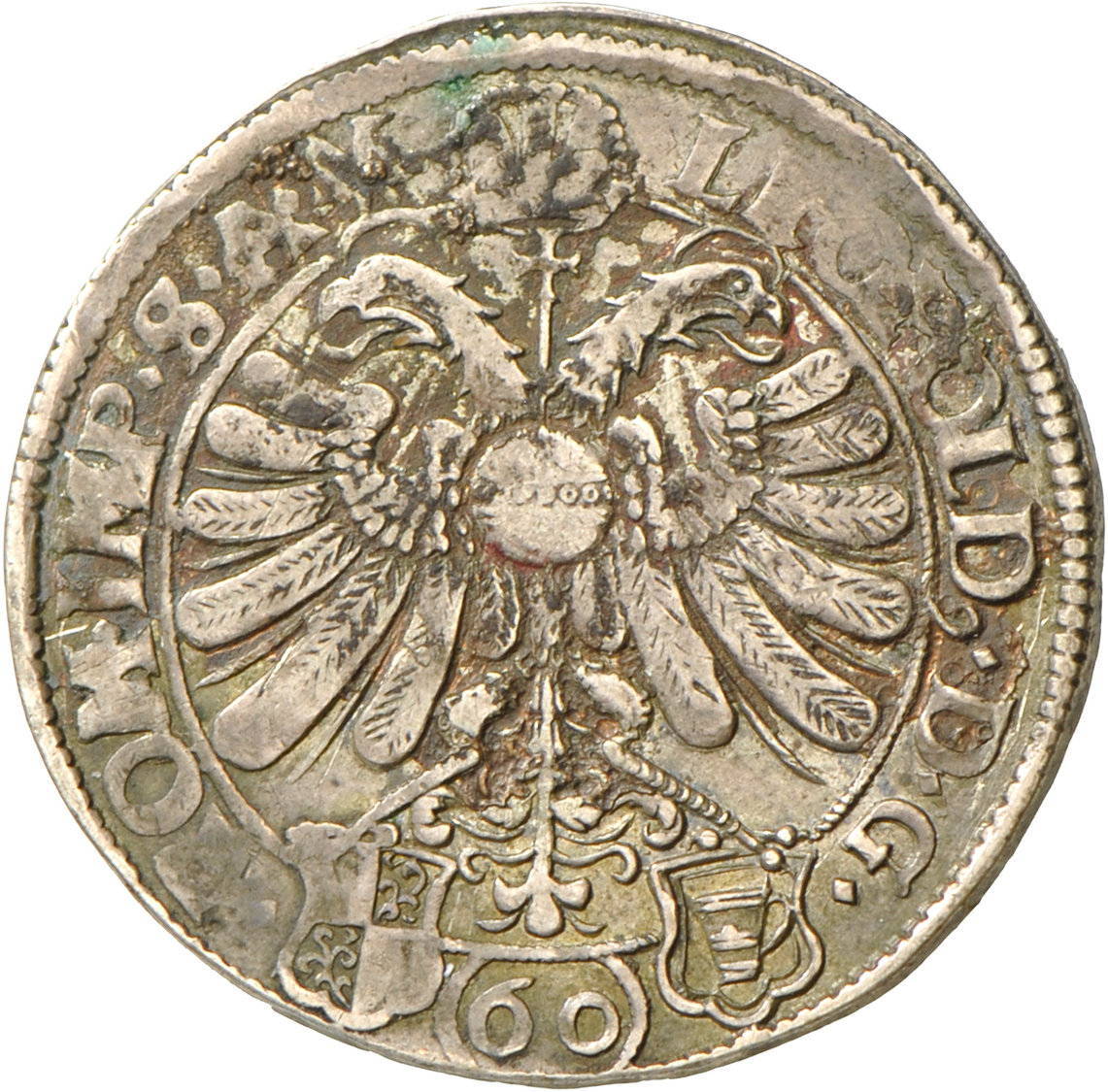 05248 Altdeutschland Und RDR Bis 1800: Friedberg Reichsburg, Hans Eitel Diede I.  Zum Fürstenstein 1671-1685: Gulden Zu - Autres & Non Classés