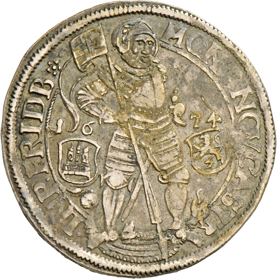 05248 Altdeutschland Und RDR Bis 1800: Friedberg Reichsburg, Hans Eitel Diede I.  Zum Fürstenstein 1671-1685: Gulden Zu - Autres & Non Classés