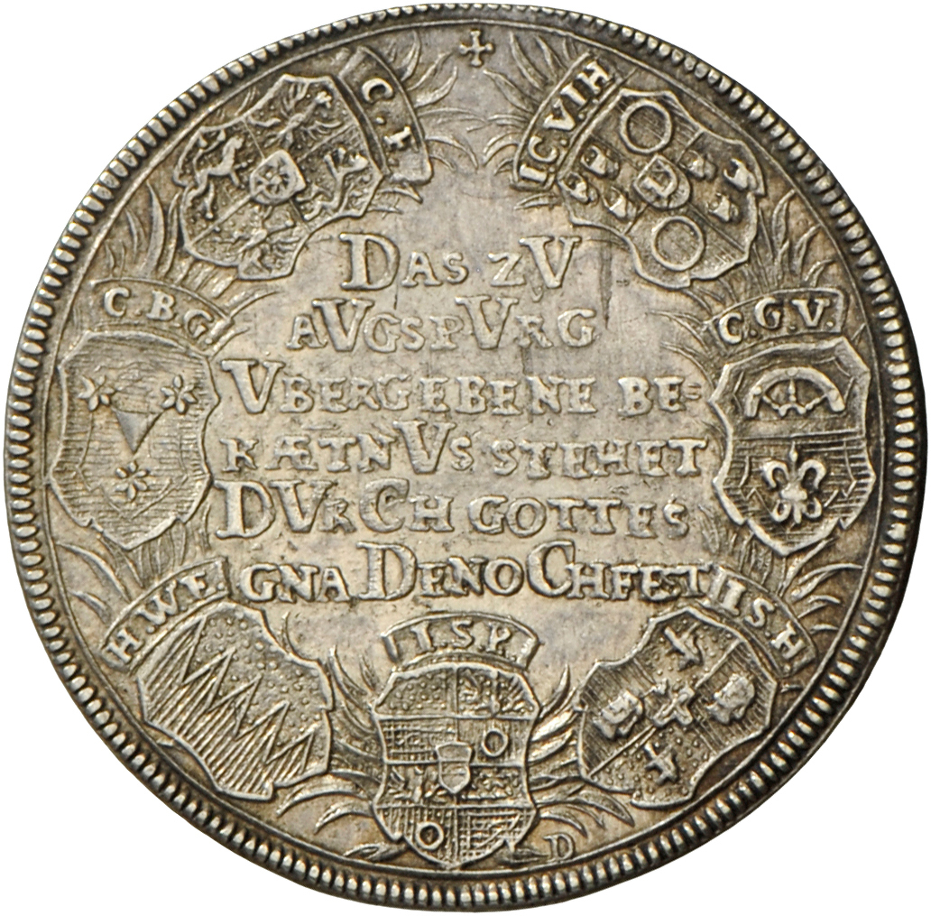 05265 Altdeutschland Und RDR Bis 1800: Nürnberg Stadt: Silbermedaille 1730 (Chronogramm), Stempel Von D.S. Dockler, Auf - Autres & Non Classés